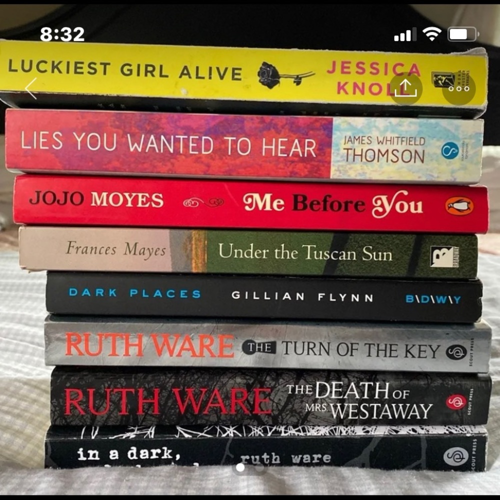 Ruth ware and other books